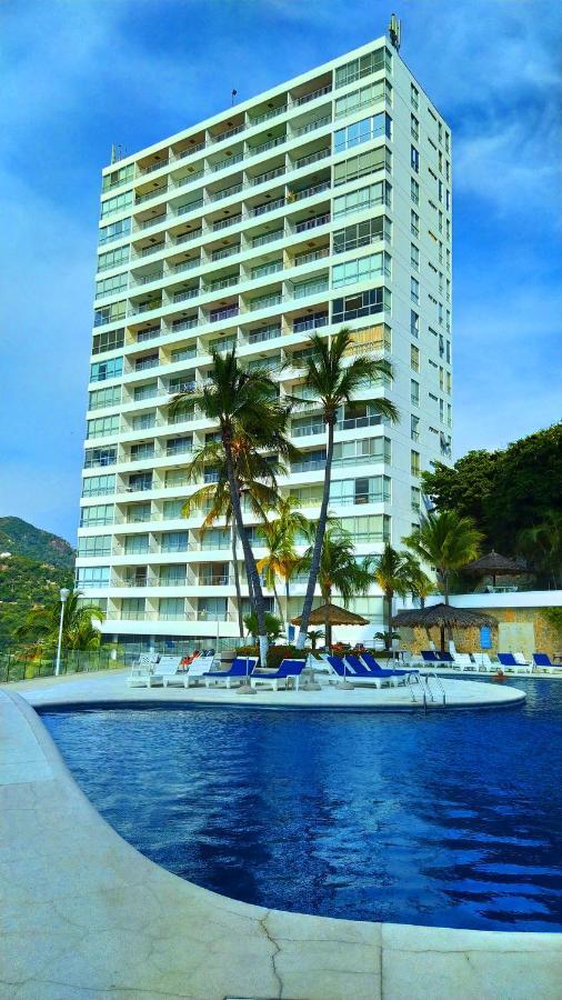Departamento Con Preciosa Vista Al Mar En Acapulco Diamante Apartment Bagian luar foto